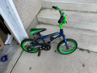Kids 14” tire bicycle 