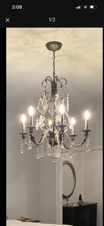 Crystal Chandelier 6-Light, View more