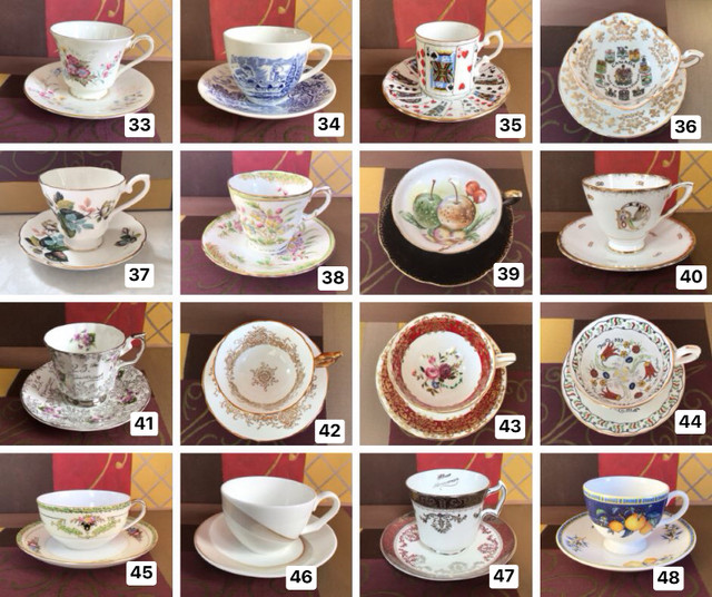 Selection Of Teacups And Saucers in Kitchen & Dining Wares in Sudbury - Image 3