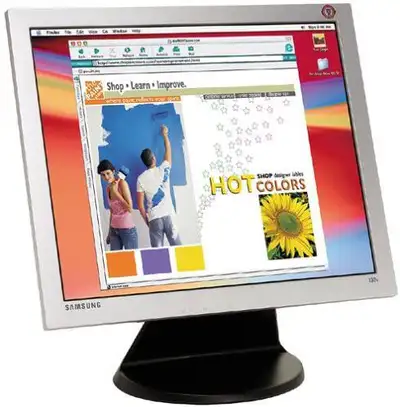 Samsung SyncMaster 193v 5:4 Flat Screen Monitor, View more