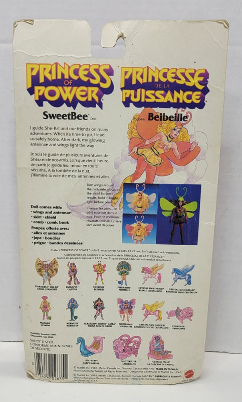 Vintage 1985 She-Ra Princess of Power SweetBee Action Figure NIP in Toys & Games in Windsor Region - Image 3