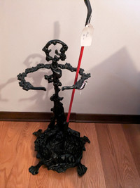 Cast Iron Umbrella Stand or Fireplace Tool Stand