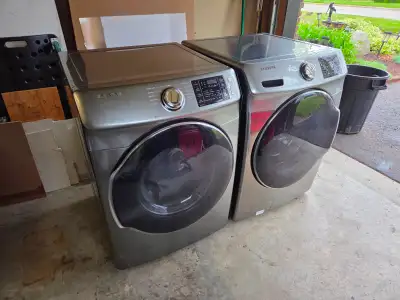 Samsung Washer and Electric Dryer set, View more