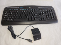 Logitech MK300 Y-R0002 wireless Desktop keyboard w/ USB receiver