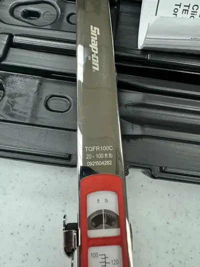SNAP ON 3/8" Drive TQ Flex-Head Torque Wrench (20-100 ft-lb), View more