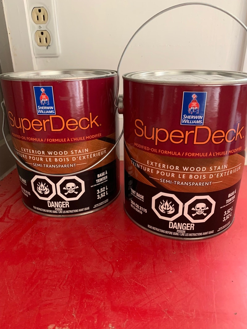 Deck Stain 2 gallons Decks & Fences Saskatoon Kijiji