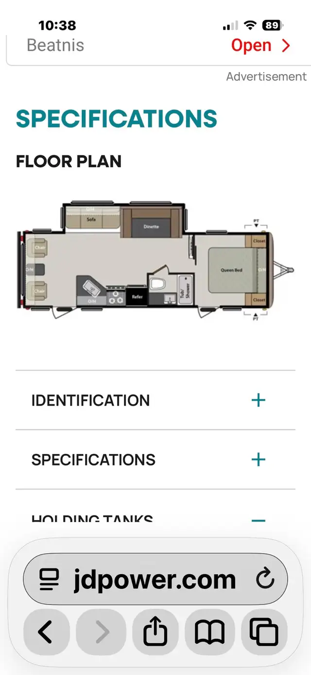 2015 Springdale travel trailer  in Travel Trailers & Campers in Cranbrook - Image 4