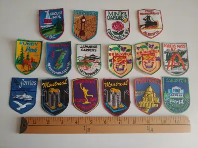 patch badge crest ecusson travel touriste voyager, View more