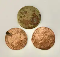Great Britain: Coins and Vintage Brass Token