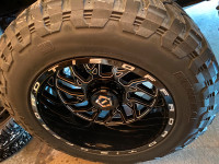 20" TIS 544BM Wheels on 35" General Grabber tires