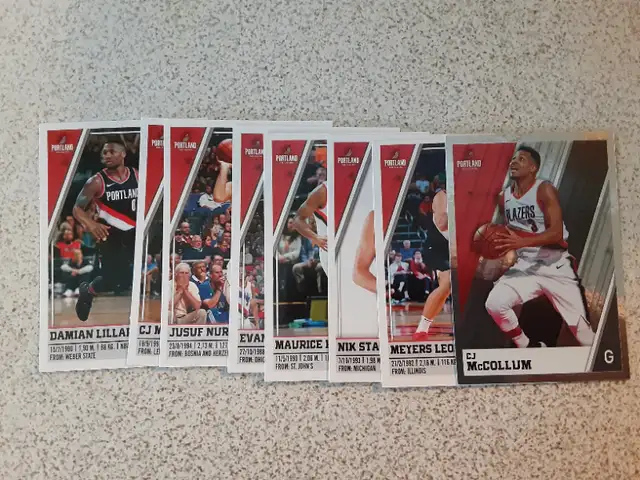 LOT DE CARTES DE BASKETBALL DES TRAIL-BLAZERS DE PORTLAND NBA in Arts & Collectibles in Laval / North Shore - Image 4