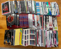 Long box of insert and rookie basketball cards