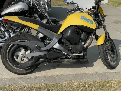 Selling my first bike, 2003 Buell Blast 500CC. I had a great time riding and learning to ride this b...