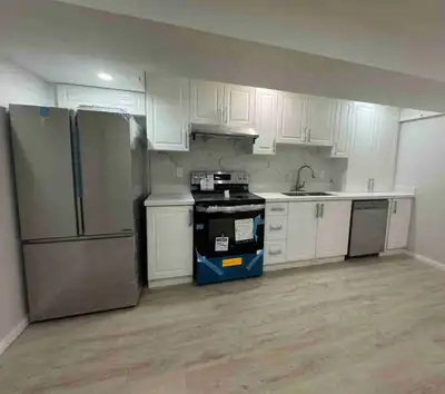 Beautiful New Finished Walk-up Basement With 3 Bedroom, 1 Washroom Apartment With A Separate Entranc...