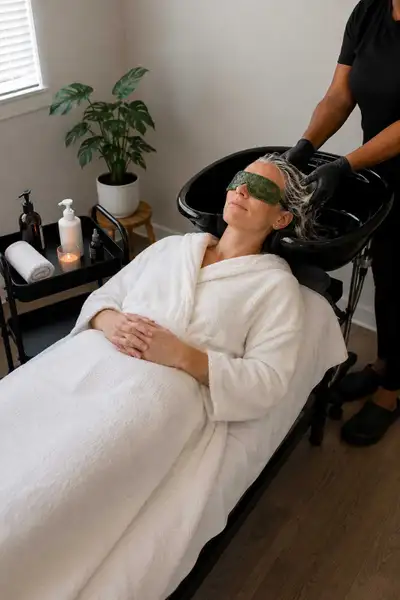 Japanese head spa and hair care, View more