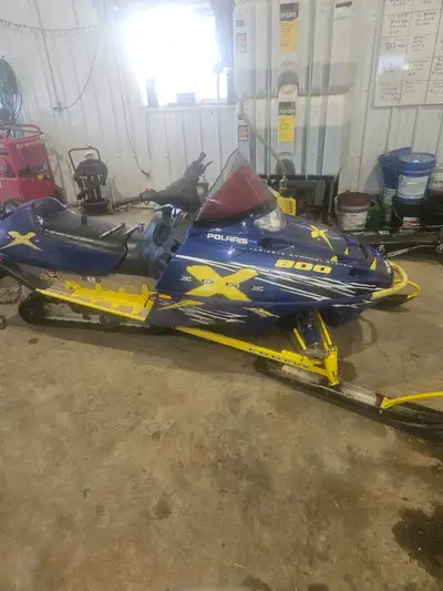 For sale 2003 polaris 800 edge short track top end done on motor at 5000 km clutches serviced last y...