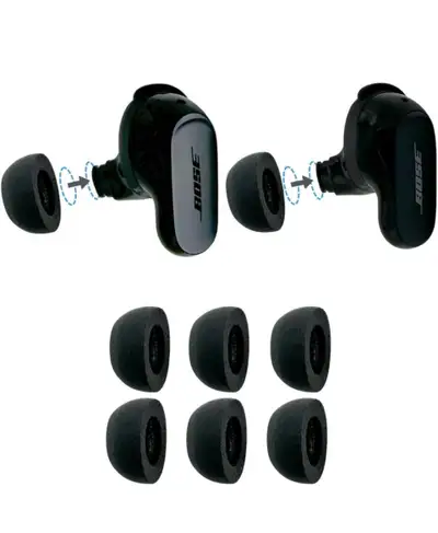 Comply Foam Ear Tips for Bose QuietComfort II and Bose QuietComfort Ultra, Ultimate Comfort | Unshak...