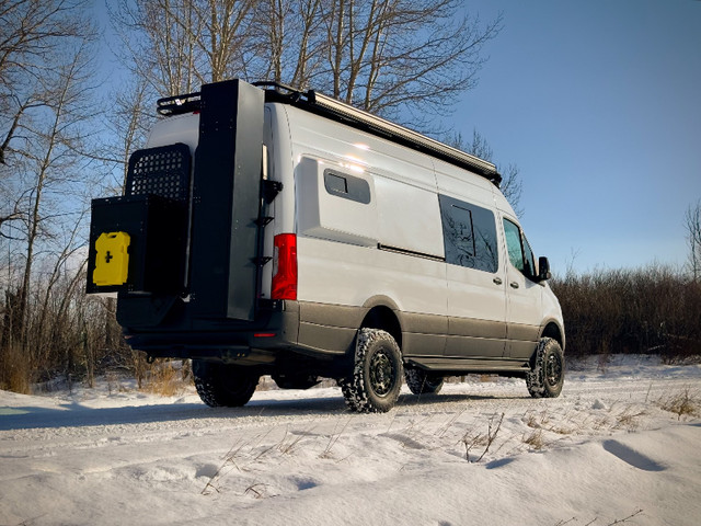 2019 White 4x4 Cargo Sprinter Van for SALE! BACKLAND's  Demo Van in Cars & Trucks in Calgary - Image 3