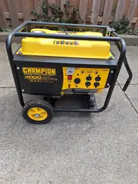 Champion Generator - 4000/3000 Watts