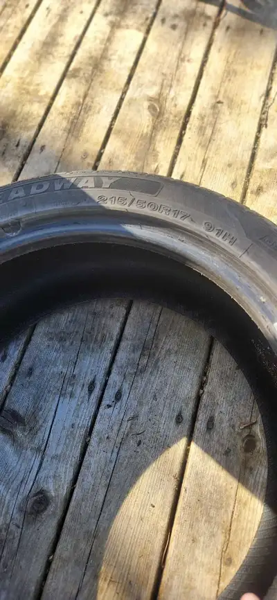 Full set used tires used for 2 season winter still in great condition. Candian tire. Tire department...