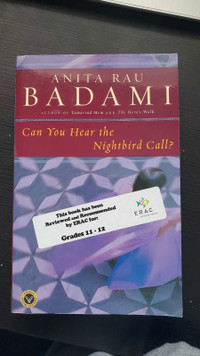 Fiction book "Can You Hear The Nightbird Call?"
