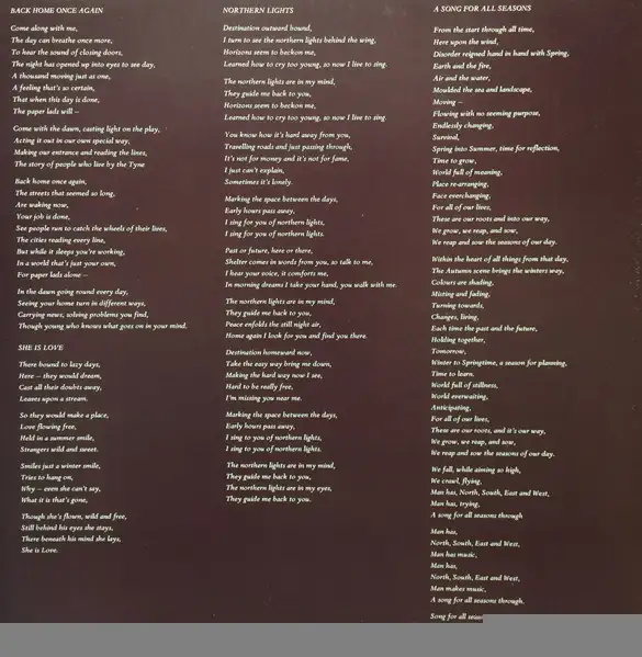 A Song For All Seasons 1978 8th LP record album by Renaissance in CDs, DVDs & Blu-ray in Markham / York Region - Image 3