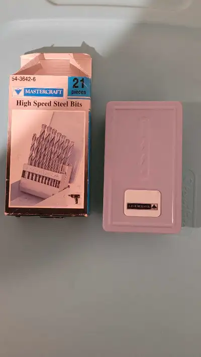 Mastercraft High Speed Steel Bits (21 pieces), View more
