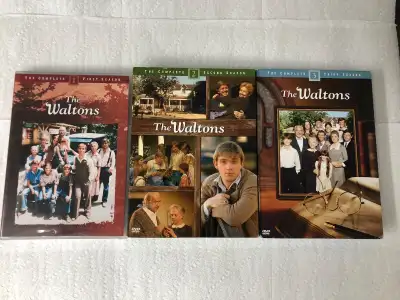 The Waltons on DVD, seasons 1 to 3, View more