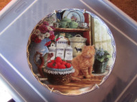 COLLECTIBLE PLATES - CATS - BRADFORD EXCHANGE - REDUCED!!!