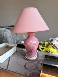 Single Pink Lamp