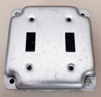 Hubbell/Raco 803C Double Toggle Cover; Louisbourg