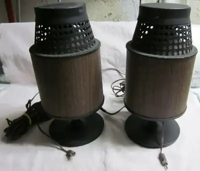 Vintage Electrohome stereo speakers mcm, View more