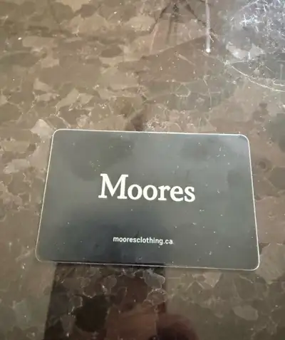 Moores $1000 gift card $500, View more