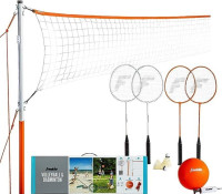 Volleyball + Badminton Combo Set
