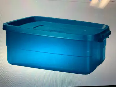 Wanted: Rubbermaid totes 38L  24 x 16 x 8-3/4", View more