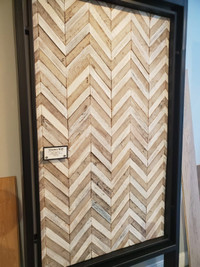 Accent Wall reclaimed wood for sale - New in box
