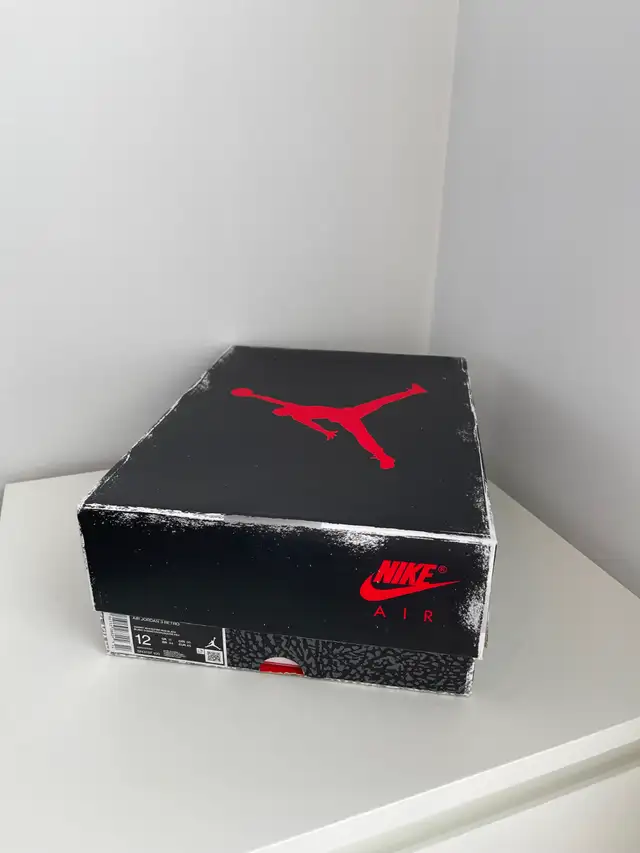Jordan 3 - Reimagined White Cement - Size 12 in Men's Shoes in Mississauga / Peel Region - Image 10