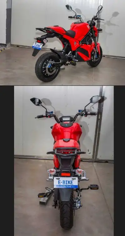 Get ready to revolutionize your ride with the Tao Gemini Ebike Electric Motorcycle, a sleek 2020 mod...