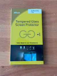 JETech Tempered Glass Screen Protector for iPhone 8 Plus/7 Plus