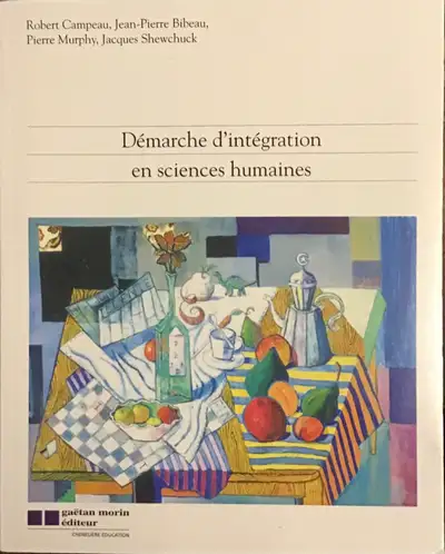 Démarche d'intégration en sciences humaines, View more