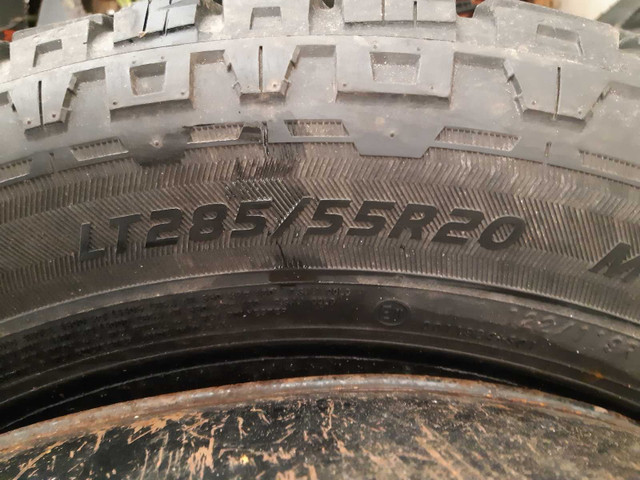 3 tires only - Hercules Terra track at2 in Tires & Rims in Peterborough