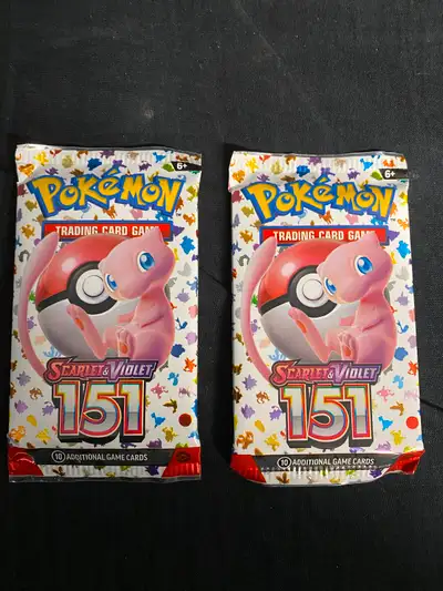 NEW Pokémon Scarlet and Violet 151 Booster Packs, View more