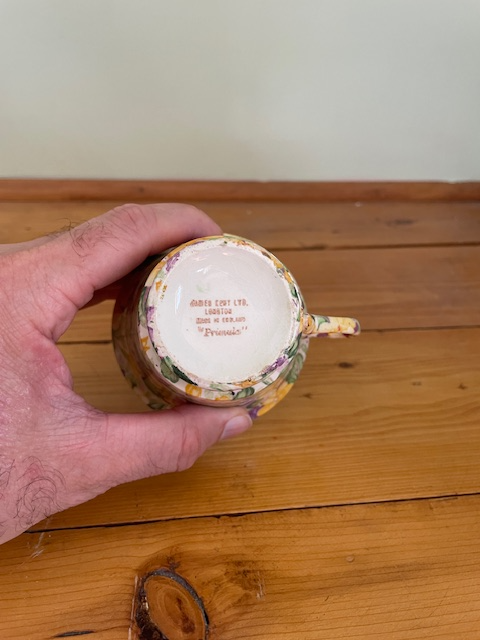 James Kent Ltd Longton Primula pattern Tea Cup and Saucer set in Kitchen & Dining Wares in City of Montréal - Image 5