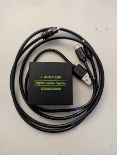 Digital Optical Audio Splitter 1x4, View more