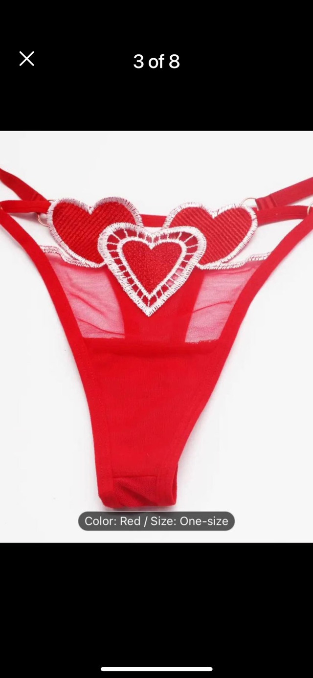 Underware, panties, thongs for women -Red and purple -one size  in Women's - Bottoms in Oakville / Halton Region - Image 3
