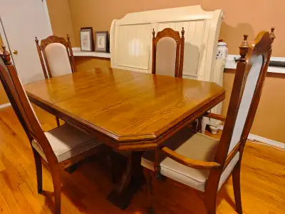 Dinning table and chairs, View more