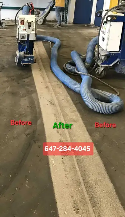 Shot Blasting Concrete Flooring, View more