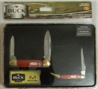 SOLD! NEW Buck knife set for outdoors, camping, hunting.