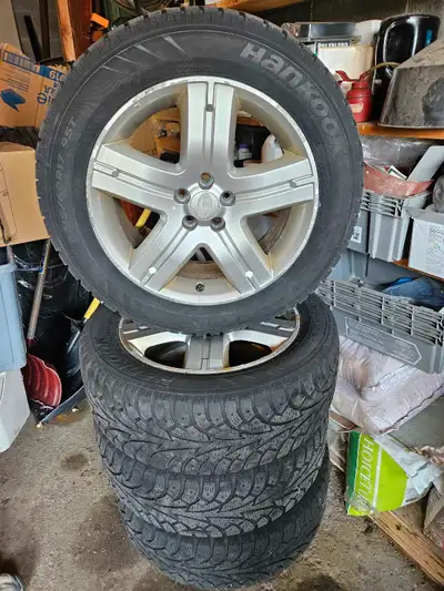 Came from Subaru, only selling rims.. tires are old and not road worthy. please call 416-989-6880 bo...