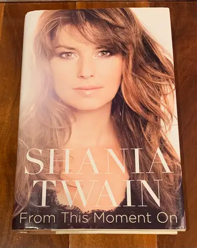 Shania Twain From This Moment On Hardcover Book, View more